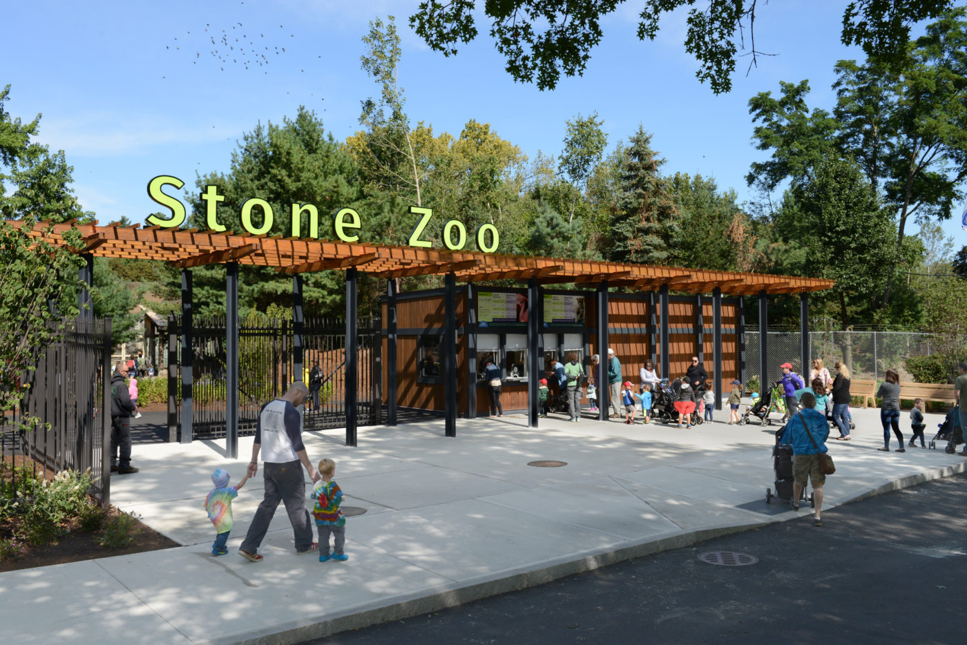 New Entrance at Stone Zoo - BIA.studio